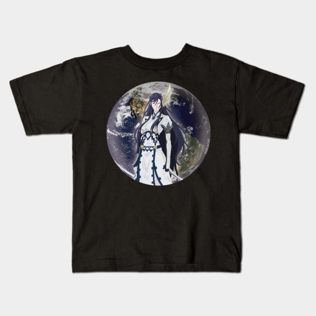 Humanity's Warrior Anime Kids T-Shirt by Siderjacket